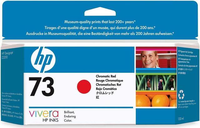 HP 73 Ink Cartridge - Chromatic Red