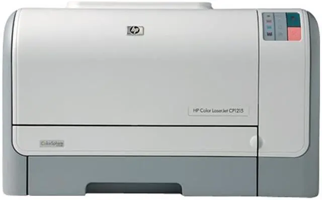 Alt view image 2 of 10 - HP LaserJet CP1215 CC376AR Personal Up to 12 ppm 600 x 600 dpi Color Print Quality Color USB Laser Printer