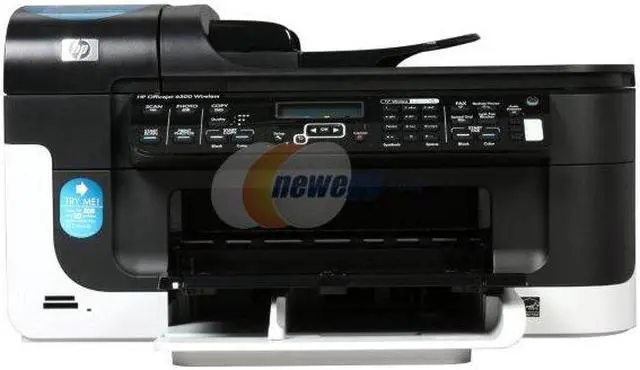 Alt view image 3 of 8 - HP Officejet 6500 Wireless CB057A Up to 32 ppm Black Print Speed Up to 4800 x 1200 optimized dpi Color Print Quality Ethernet (RJ-45) / USB / Wi-Fi Thermal Inkjet MFC / All-In-One Color Printer