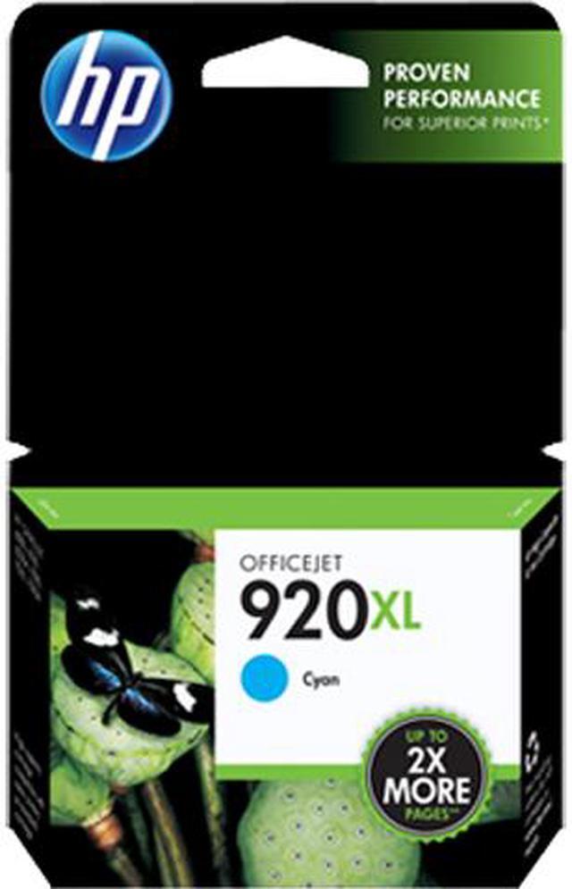 Main image of HP 920XL High Yield Ink Cartridge - Cyan
