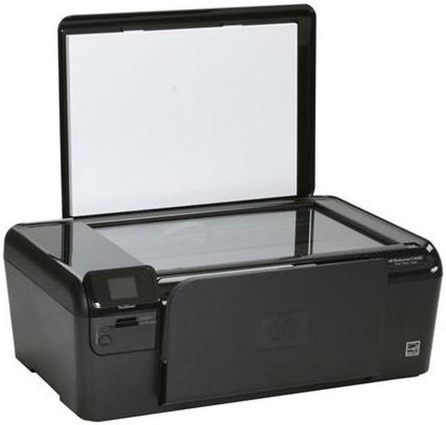 Alt view image 6 of 8 - HP Photosmart C4680 Q8418A Up to 29 ppm Black Print Speed 4800 x 1200 dpi Color Print Quality USB InkJet MFC / All-In-One Color Printer
