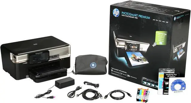 Alt view image 8 of 8 - HP Photosmart Premium TouchSmart Web C309 CD734A Up to 33 ppm 9600 x 2400 dpi Wireless InkJet MFC / All-In-One Color Printer