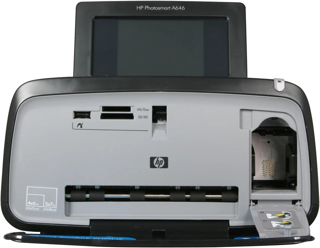 HP Photosmart A646 CC001A Bluetooth / USB InkJet Photo Color