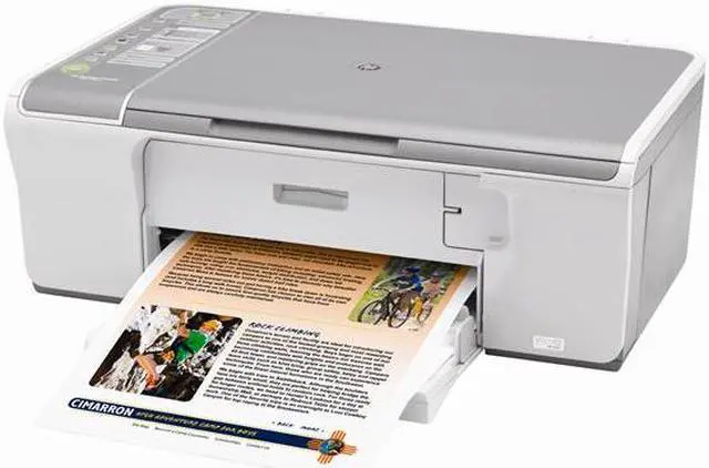 Main image of HP Deskjet F4235 CB659A Up to 26 ppm Black Print Speed 4800 x 1200 dpi Color Print Quality USB InkJet MFC / All-In-One Color Printer