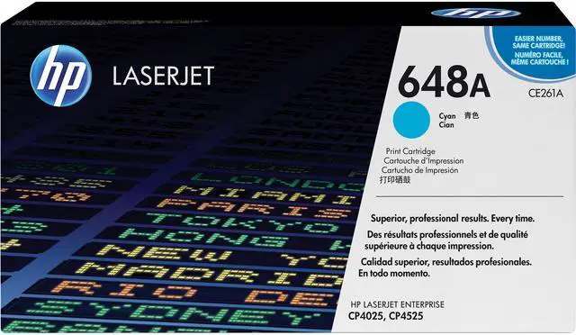 Main image of HP 648A LaserJet Toner Cartridge - Cyan