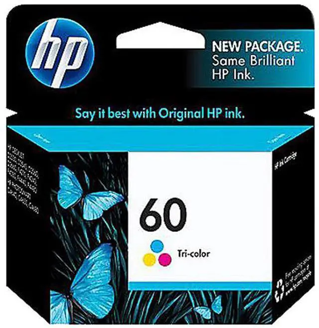 Main image of HP 60 Ink Cartridge - Cyan/Magenta/Yellow