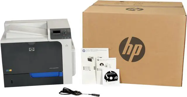 Alt view image 7 of 7 - HP Color LaserJet Enterprise CP4525n Workgroup Up to 42 ppm Color Ethernet (RJ-45) / USB Laser Printer