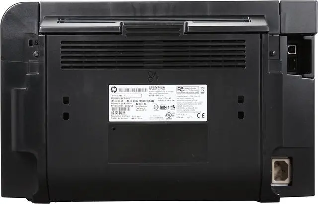 Alt view image 4 of 7 - HP LaserJet Pro P1606DN Workgroup Up to 26 ppm Monochrome Ethernet (RJ-45) / USB Laser Printer