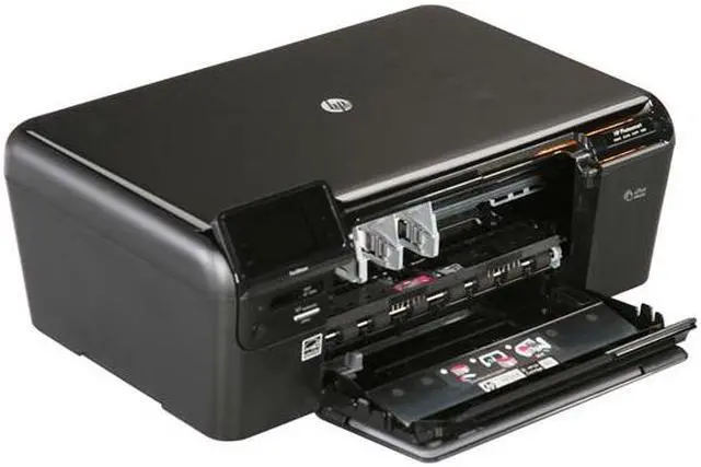 Alt view image 7 of 8 - HP Photosmart e-All-in-One D110 Up to 29 ppm Black Print Speed 4800 x 1200 dpi Color Print Quality USB / Wi-Fi InkJet MFC / All-In-One Color Printer