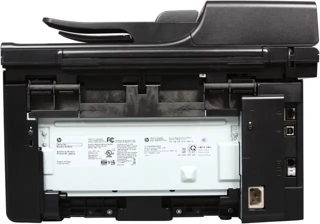 Alt view image 5 of 10 - HP LaserJet Pro M1212nf MFP Up to 19 ppm Monochrome Ethernet (RJ-45) / USB Laser Printer