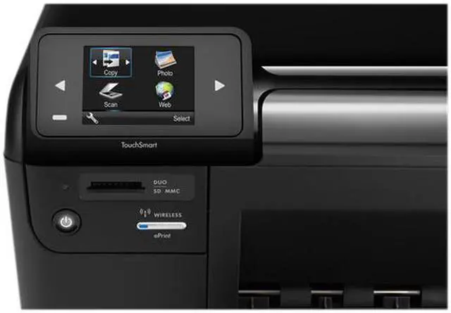 Alt view image 7 of 7 - HP Photosmart e-All-in-One D110a Up to 29 ppm Black Print Speed 4800 x 1200 dpi Color Print Quality Wireless InkJet MFC / All-In-One Color Printer