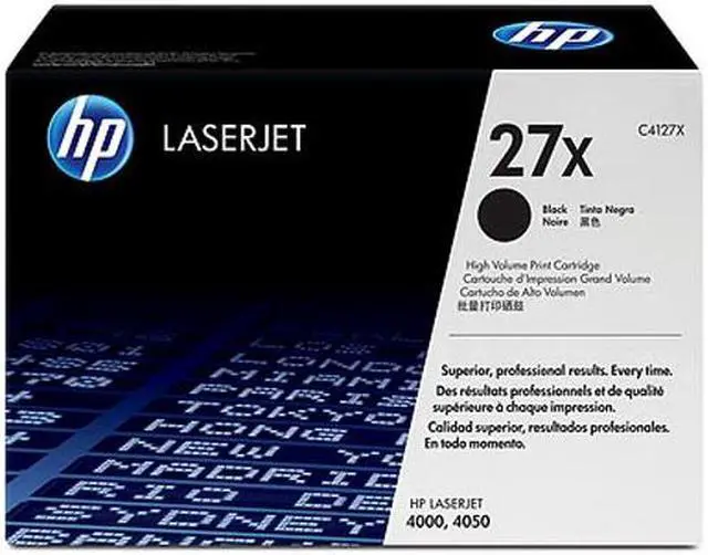 Main image of HP C4127X-BN No. 27X Dual Pack Toner Cartridge Black