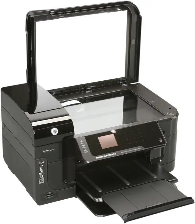Alt view image 6 of 8 - HP Officejet 6500A PLUS CN557A Up to 32 ppm Black Print Speed 4800 x 1200 dpi Color Print Quality Ethernet (RJ-45) / RJ-11 / USB / Wi-Fi Thermal Inkjet MFC / All-In-One Color Printer