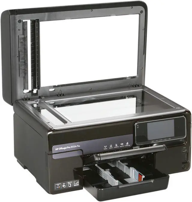 Alt view image 6 of 8 - HP Officejet Pro 8500A PLUS CM756A Up to 15 ppm Black Print Speed 4800 x 1200 dpi Color Print Quality Ethernet (RJ-45) / USB / Wi-Fi Thermal Inkjet MFC / All-In-One Color Printer