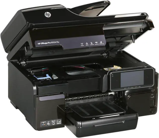 Alt view image 7 of 8 - HP Officejet Pro 8500A PLUS CM756A Up to 15 ppm Black Print Speed 4800 x 1200 dpi Color Print Quality Ethernet (RJ-45) / USB / Wi-Fi Thermal Inkjet MFC / All-In-One Color Printer