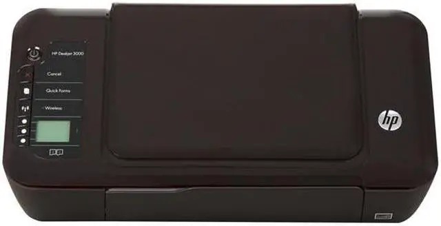 Alt view image 5 of 7 - HP Deskjet 3000 CH393A Up to 20 ppm Black Print Speed 4800 x 1200 dpi Color Print Quality USB / Wi-Fi Thermal Inkjet Personal Color Printer