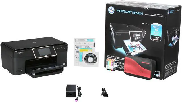 Alt view image 7 of 7 - HP Photosmart Premium CN503A Up to 33 ppm Black Print Speed 9600 x 2400 dpi Color Print Quality USB / Wi-Fi Thermal Inkjet MFC / All-In-One Color Printer