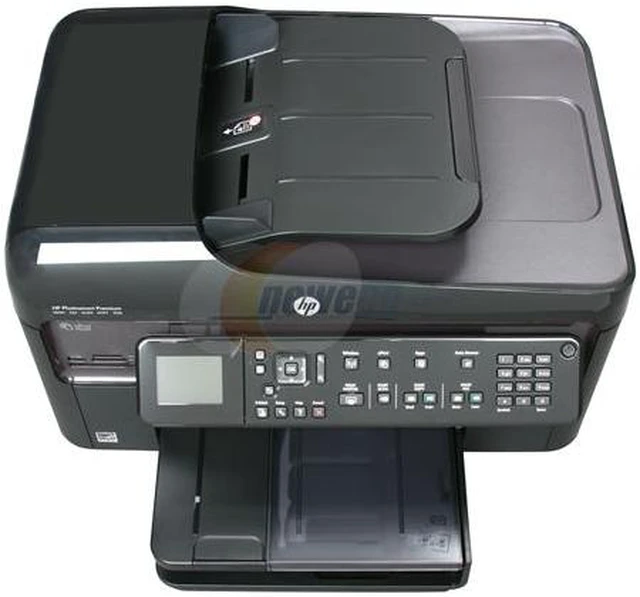 Alt view image 5 of 8 - HP Photosmart Premium Fax CQ521A Up to 34 ppm Black Print Speed 9600 x 2400 dpi Color Print Quality Ethernet (RJ-45) / USB / Wi-Fi Thermal Inkjet MFC / All-In-One Color Printer
