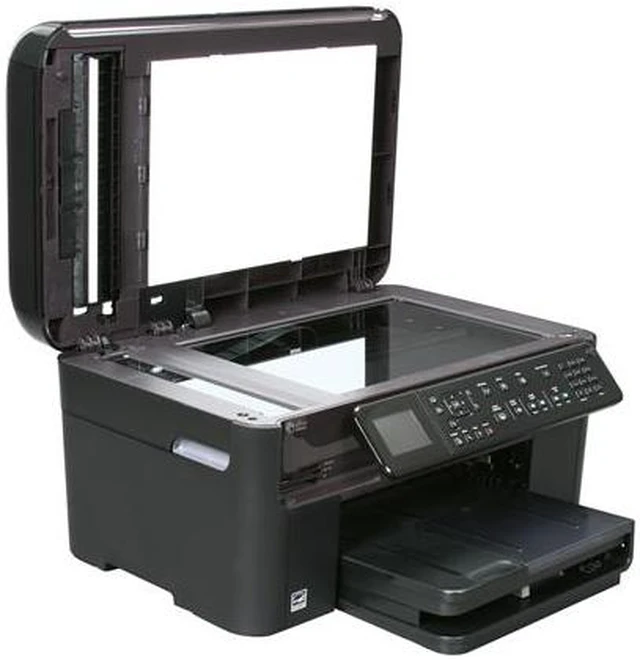 Alt view image 7 of 8 - HP Photosmart Premium Fax CQ521A Up to 34 ppm Black Print Speed 9600 x 2400 dpi Color Print Quality Ethernet (RJ-45) / USB / Wi-Fi Thermal Inkjet MFC / All-In-One Color Printer
