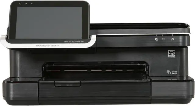 Alt view image 2 of 10 - HP Photosmart eStation C510 Up to 33 ppm Black Print Speed 9600 x 2400 dpi Color Print Quality USB / Wi-Fi Thermal Inkjet MFC / All-In-One Color Printer