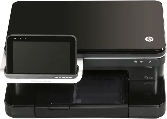 Alt view image 6 of 10 - HP Photosmart eStation C510 Up to 33 ppm Black Print Speed 9600 x 2400 dpi Color Print Quality USB / Wi-Fi Thermal Inkjet MFC / All-In-One Color Printer