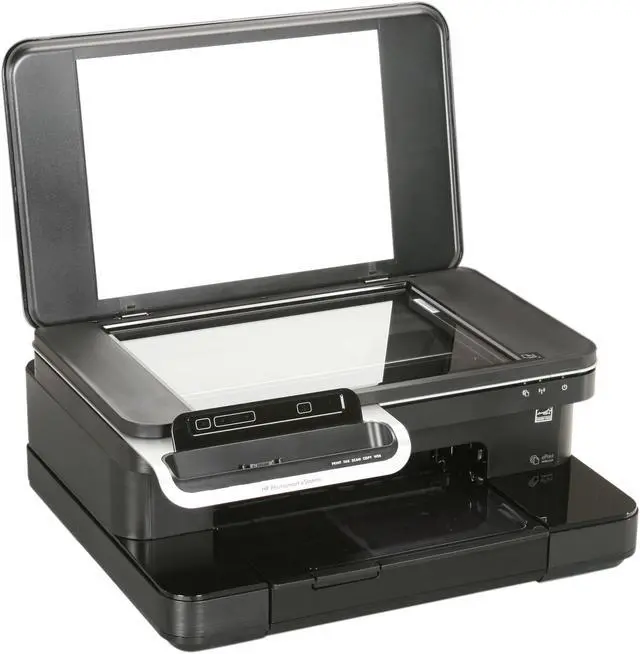 Alt view image 8 of 10 - HP Photosmart eStation C510 Up to 33 ppm Black Print Speed 9600 x 2400 dpi Color Print Quality USB / Wi-Fi Thermal Inkjet MFC / All-In-One Color Printer