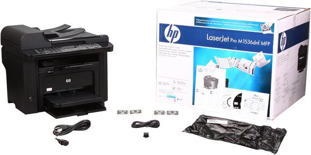 Alt view image 8 of 8 - HP LaserJet Pro M1536dnf MFP Up to 25 ppm Monochrome Ethernet (RJ-45) / USB Laser Multifunction Printer