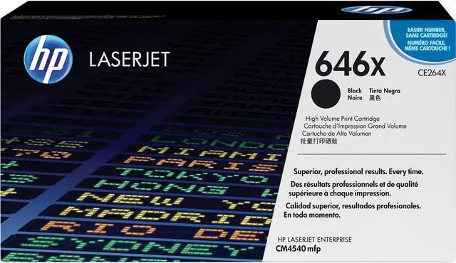 Main image of HP 646X High Yield LaserJet Toner Cartridge - Black
