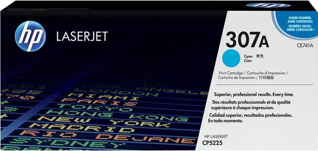 Main image of HP 307A LaserJet Toner Cartridge - Cyan