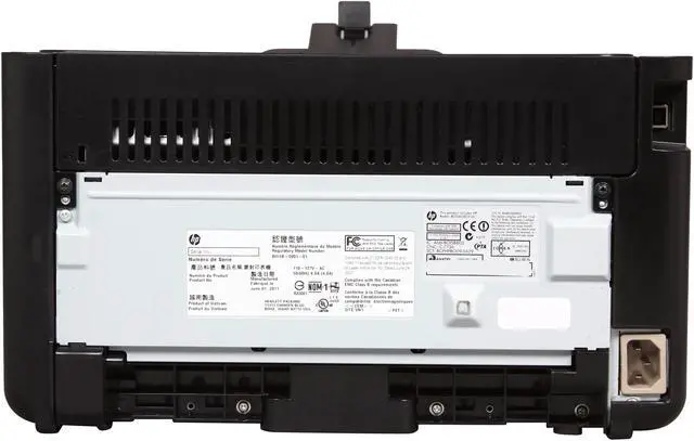 Alt view image 4 of 9 - HP LaserJet P1102W CE657AR#BGJ Workgroup Up to 19 ppm Monochrome USB / Wi-Fi Laser Printer