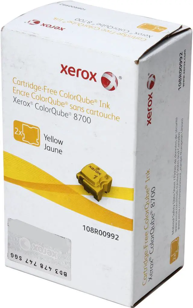 Main image of Xerox 108R00992 Solid Ink - 2 Sticks - Yellow