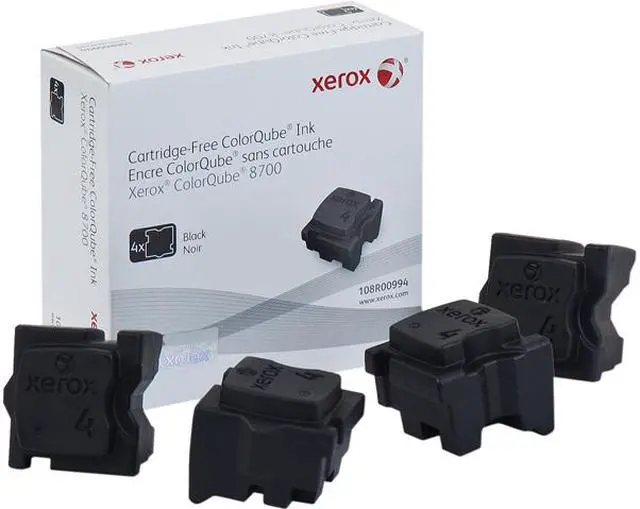 Main image of Xerox 108R00994 Solid Ink - 4 Sticks - Black