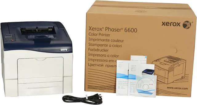 Alt view image 10 of 10 - Xerox Phaser 6600/N 1200 dpi x 1200 dpi USB / Ethernet Color Laser Workgroup Printer