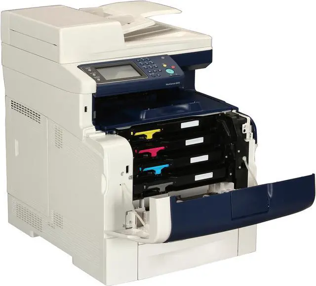 Alt view image 8 of 10 - Xerox WorkCentre 6605/N MFC / All-In-One Up to 36 ppm Color Laser Printer