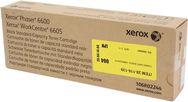 Main image of Xerox 106R02244 Toner Cartridge - Black