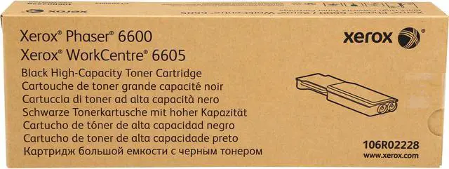 Main image of Xerox 106R02228 High Yield Toner Cartridge - Black