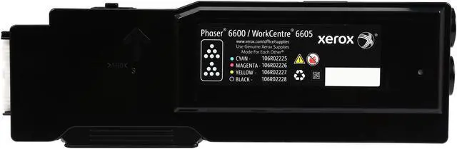 Alt view image 3 of 6 - Xerox 106R02228 High Yield Toner Cartridge - Black