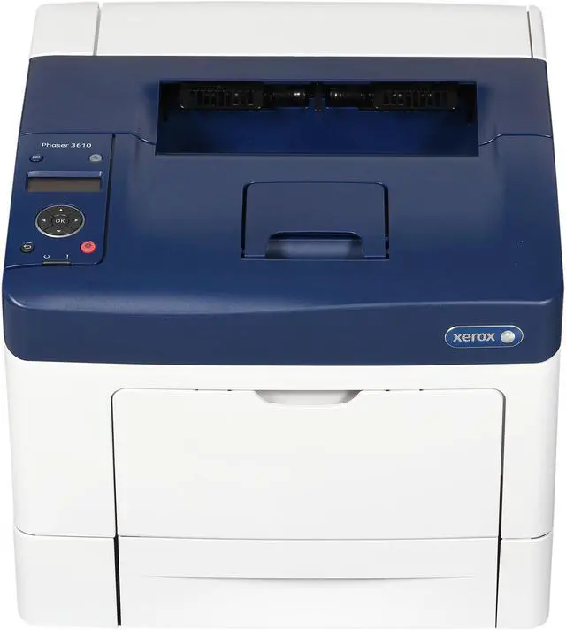 Alt view image 3 of 11 - Xerox Phaser 3610/N Black And White Laser Printer, Up To 47 ppm, Letter/Legal, 1200dpi, USB/ Ethernet, 550-Sheet Paper Tray, 110V