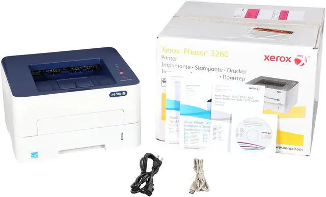 Alt view image 9 of 9 - Xerox Phaser 3260/DI Black And White Printer, Letter/Legal, Up T0 29ppm, 2-Sided Print USB/Wireless, 250-Sheet Tray