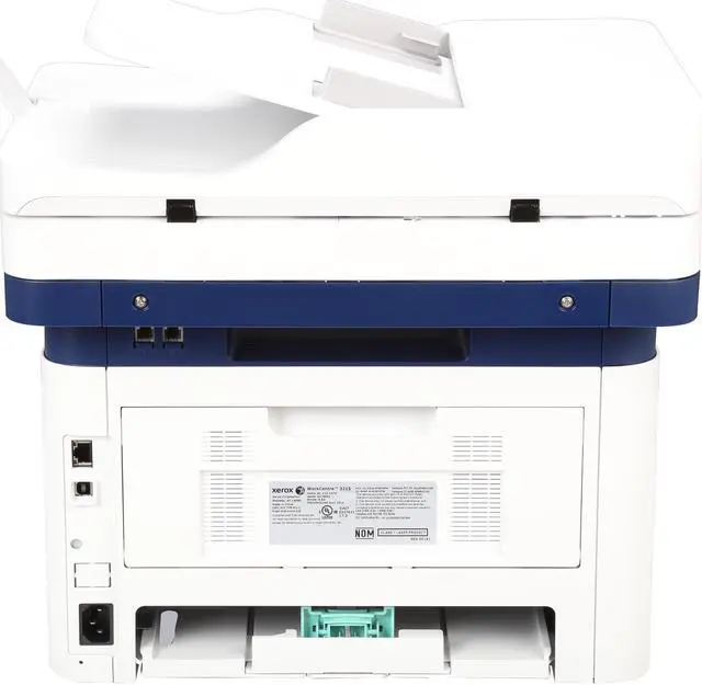 Alt view image 4 of 9 - Xerox WorkCentre 3215/NI Black and White Multifunction Printer, Print/Copy/Scan/Fax Letter/Legal, Up To 27ppm, 2-Sided Print, USB/Ethernet/Wireless, 250-Sheet Tray