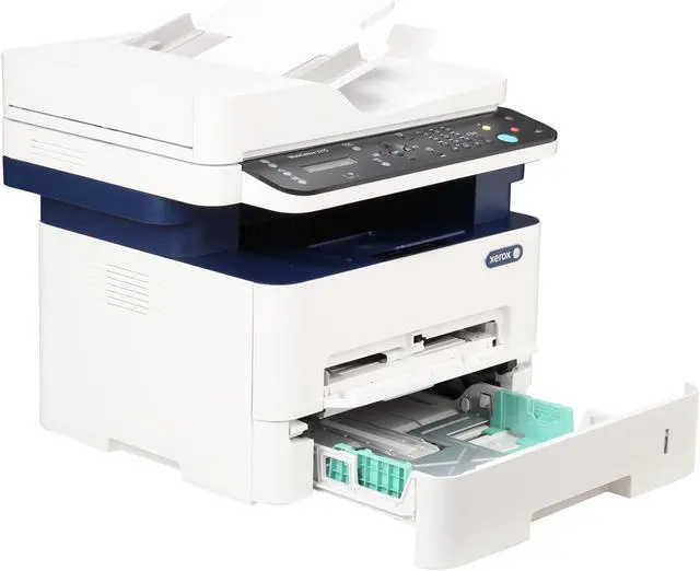 Alt view image 7 of 9 - Xerox WorkCentre 3215/NI Black and White Multifunction Printer, Print/Copy/Scan/Fax Letter/Legal, Up To 27ppm, 2-Sided Print, USB/Ethernet/Wireless, 250-Sheet Tray
