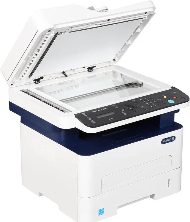 Alt view image 7 of 10 - Xerox WorkCentre 3225/DNI Black and White Multifunction Printer, Print/Copy/Scan/Fax, Letter/Legal, Up To 29ppm, 2-Sided Print, USB/Ethernet/Wireless, 250-Sheet Tray
