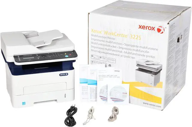 Alt view image 10 of 10 - Xerox WorkCentre 3225/DNI Black and White Multifunction Printer, Print/Copy/Scan/Fax, Letter/Legal, Up To 29ppm, 2-Sided Print, USB/Ethernet/Wireless, 250-Sheet Tray