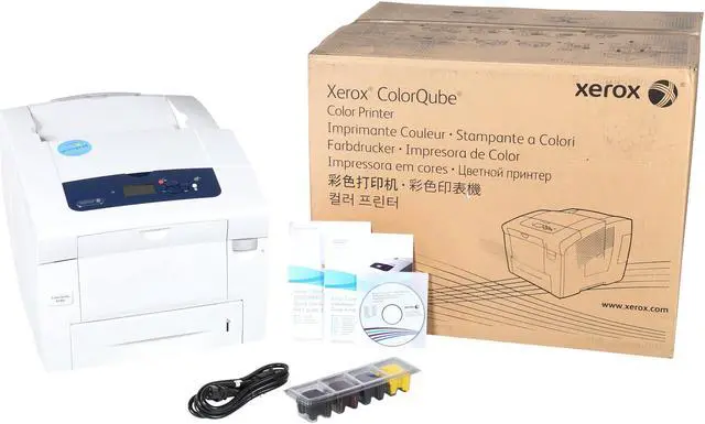 Alt view image 11 of 11 - Xerox ColorQube 8580/DN Color Solid Ink Printer