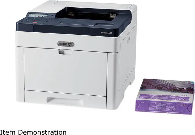 Alt view image 8 of 8 - Xerox Phaser 6510/DNI Color Printer, Letter/Legal, Up To 30ppm, 2-Sided Print, USB/Ethernet/Wireless, 250-Sheet Tray, 50-Sheet Multi-Purpose Tray, 110V