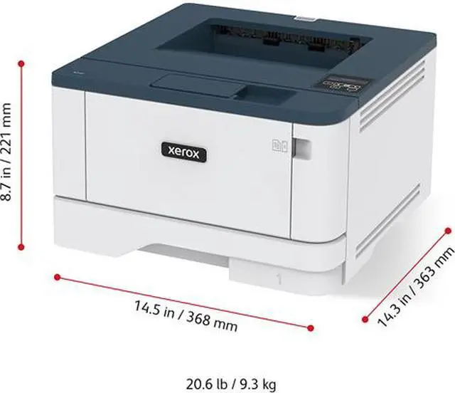 Alt view image 4 of 4 - Xerox B310/DNI Monochrome Laser Printer