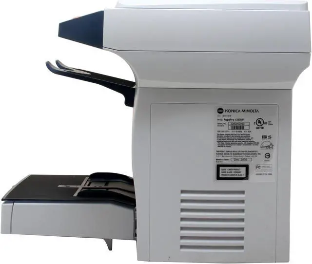Alt view image 8 of 14 - Konica Minolta PagePro 1380MF 5250229-100 MFC / All-In-One Up to 21 ppm Monochrome USB Laser Printer