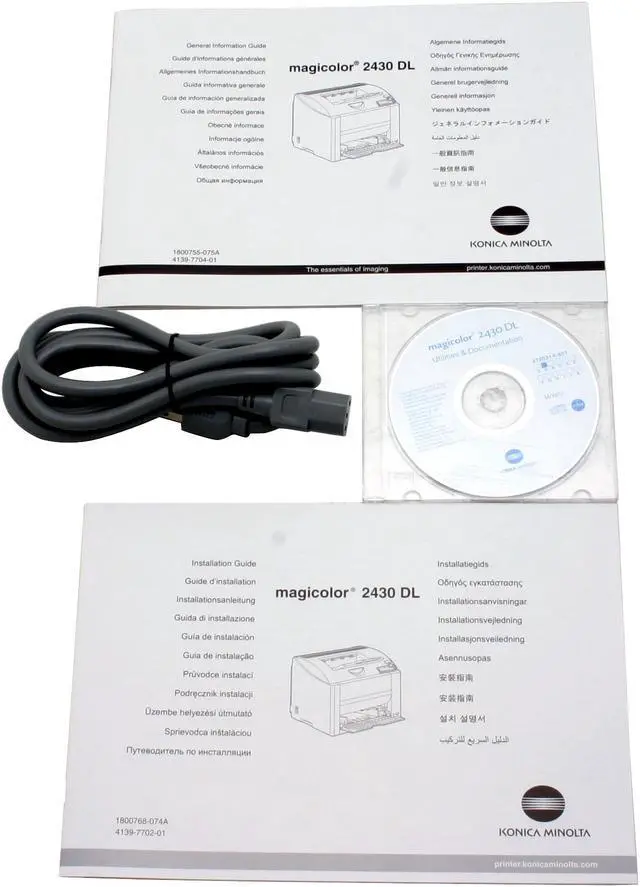 Alt view image 7 of 7 - Konica Minolta magicolor 2400W 5250220-100 Workgroup Up to 20 ppm Color USB Laser Printer