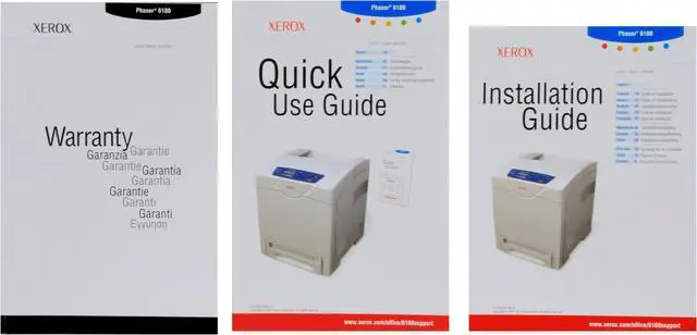 Alt view image 16 of 17 - Xerox Phaser 6180N Workgroup Up to 26 ppm 600 x 600 dpi Color Print Quality Color Ethernet (RJ-45) / LPT / USB Laser Printer