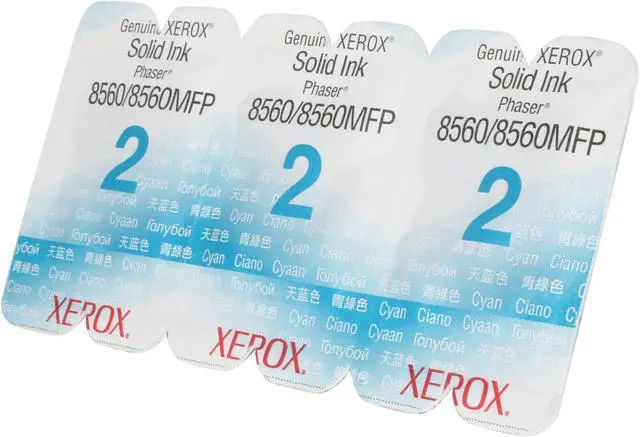 Alt view image 2 of 3 - Xerox 108R00723 Solid Ink - 3 Sticks - Cyan